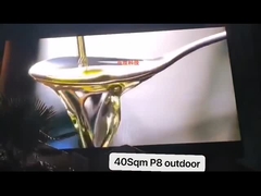 Αδιάβροχοι τηλεοπτικοί τοίχοι 320*160mm των υπαίθριων οδηγήσεων IP65 P4/P5/P8/P10 επίδειξη των εξατομικεύσιμων οδηγήσεων