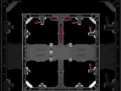 500×500×68mm τόσο εσωτερικό όσο και εξωτερικό Υπουργείο LED από αλουμίνιο