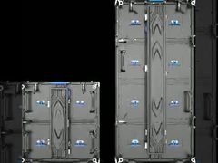 Ντουλάπια 500mm*500mm και 500mm*1000mm κατάλληλα για μονάδες οθόνης led 250mm*250mm