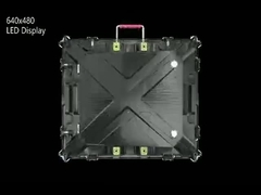 640*480mm LED οθόνη Οθόνη Εγκαταστήματος Ορθοδόμηση Μπροστά 10S