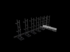 Μίσθωση οθόνης LED εγκατάσταση βάσης και στήριξης 3 27s