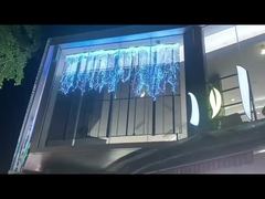 Διαφανής οθόνη LED πλέγματος 3m*2.5m για βιτρίνα καταστήματος