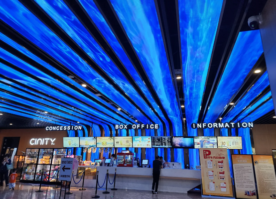 900cd Οθόνη LED Εσωτερικού Χώρου Πλήρους Χρώματος Ενοικίασης P3.91 Τοίχος LED Matrix 65410 Pixels