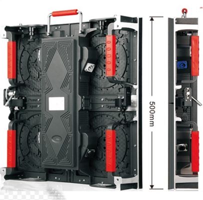 Ασφάλεια & Εξοικονόμηση Ενέργειας 256 RGB P2.976 Πάνελ Οθόνης Φόντου Σκηνικών Διακοσμήσεων IP43