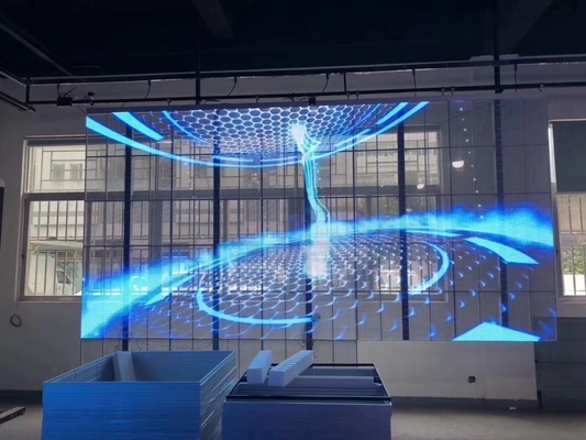 Διαφανής οθόνη LED υψηλής ανάλυσης με ευρεία γκάμα χρωμάτων