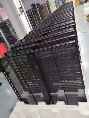 Ελαφρύ, υψηλής ανάλυσης, διαφανές γυαλί LED ευρεία γωνία θέασης