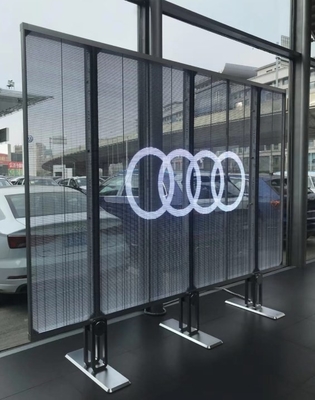 Διαφανές Video Wall υψηλής ανάλυσης με υψηλή φωτεινότητα 4500cd/m²