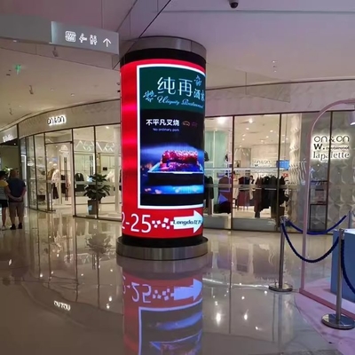 P1.86 Ντουλάπι οθόνης Soft Led 2800 ~ 3840 HZ Εύκαμπτη μονάδα