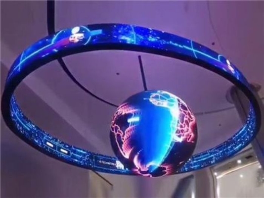 P1.86 Ντουλάπι οθόνης Soft Led 2800 ~ 3840 HZ Εύκαμπτη μονάδα