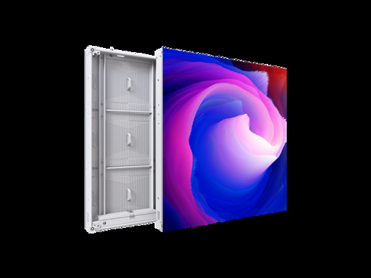 P6.67 Εξωτερική ενοικίαση RGB Υψηλό φωτισμό εξοικονόμηση ενέργειας Πλήρης χρώσης LED οθόνη από αλουμίνιο