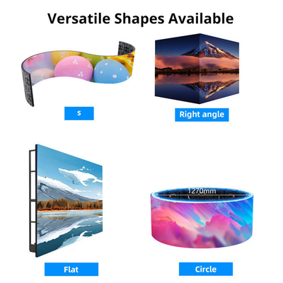 32 * 16cm Animation Μικρή οθόνη LED με Pixel ODM 640 * 480mm Cabinet