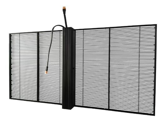 Υπαίθριος SMD1921 1/2 των εμπορικών διαφήμισης διαφανών οδηγήσεων γυαλιού ODM ανίχνευσης οθόνης