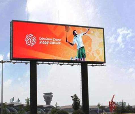 ODM P3.076 Outdoor LED Video Walls Led Billboard Fixed ISO14001 1R1G1B Διαφήμιση