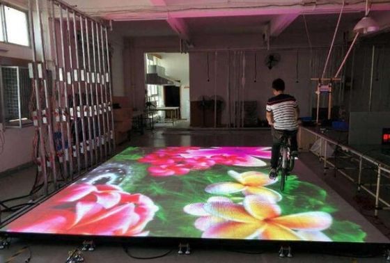 Ελαφρύ, ανθεκτικό ODM P4.81 Led Screen Dancing Floor Lighting για εκδηλώσεις