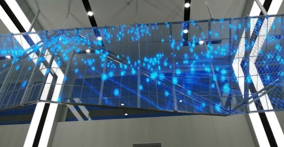 SMD2020 διαφανής οδηγημένη γυαλί επίδειξη 1 16scan