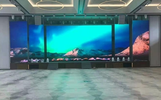 Ανθεκτικό τηλεοπτικό γραφείο 320×160mm 3840hz τοίχων επίδειξης των εσωτερικών οδηγήσεων Longda