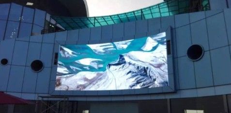 Ελαστική καμπυλωτή οθόνη βίντεο LONGDA P5 εξωτερική αδιάβροχη 40000 σημεία / m2