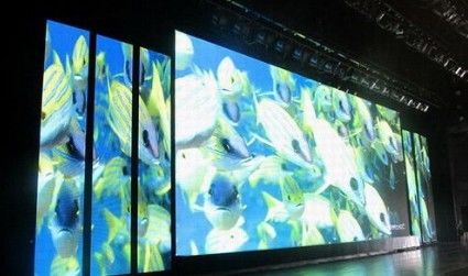 65536 σημεία/ τετραγωνικό Led Stage Backdrop Screen Hanging SMD Display RGB 3IN1