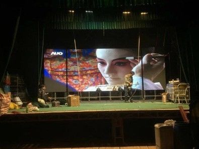Εξωτερική πλήρης χρωματική οθόνη LED 104x104 Dots High Definition