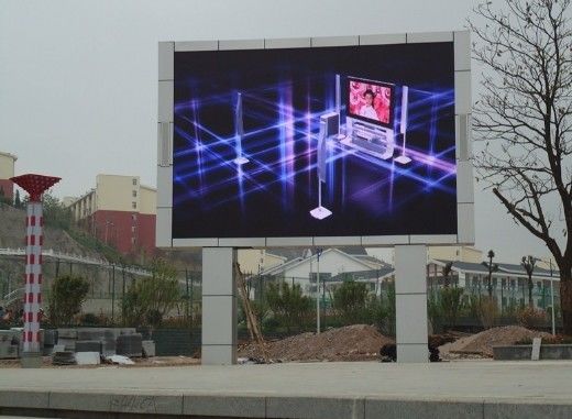 P6.67 Εμπορική Οθόνη Διαφήμισης Εξωτερικού Χώρου Πάνελ Σήματος 16.7M 7000cd/ M2