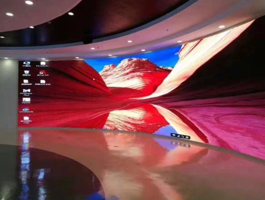 Kinglight 2020 πλήρες χρώμα ενότητας SMD των εσωτερικών οδηγήσεων εύκαμπτο για το κτίριο γραφείων