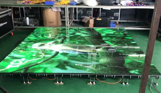 Οθόνη δαπέδου LED, Διαδραστική οθόνη δαπέδου LED