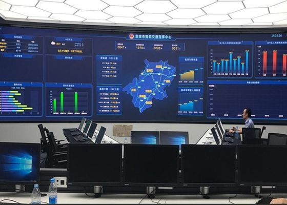Ανθεκτικός HD SMD1515 Κεραμίδας σκηνής φόντο LED οθόνης 1.8m LED πάνελ