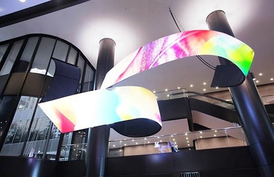 Ελαστική οθόνη LED για τη διαφήμιση LED