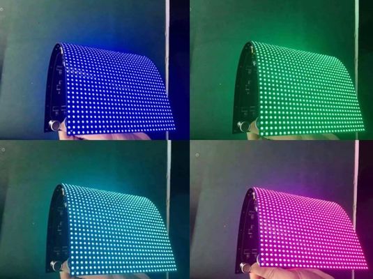 Ελαστική οθόνη LED για τη διαφήμιση LED