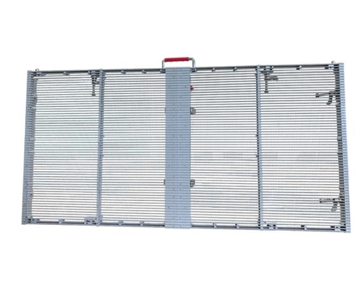 220W/ Υπαίθρια επίδειξη 5000nits 7.8mm παραθύρων γυαλιού οθόνης πλέγματος των διαφανών οδηγήσεων τετρ.μέτρου