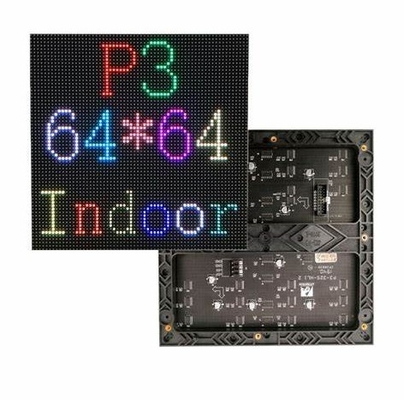 Διαφημιστικός την επίδειξη 192x192mm των εσωτερικών πλήρων οδηγήσεων χρώματος P3 αργίλιο ρίψεων κύβων