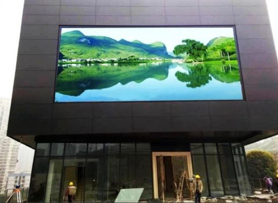 Προσαρμοσμένες υπαίθριες οθόνες βίντεο LED, οθόνες LED, ντουλάπια από χυτό αλουμίνιο